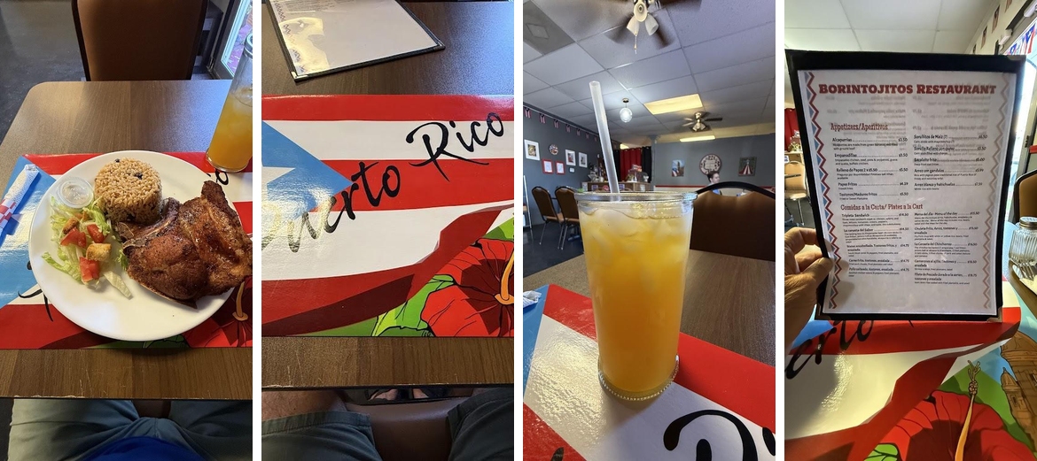 Borintojitos Restaurant Menu