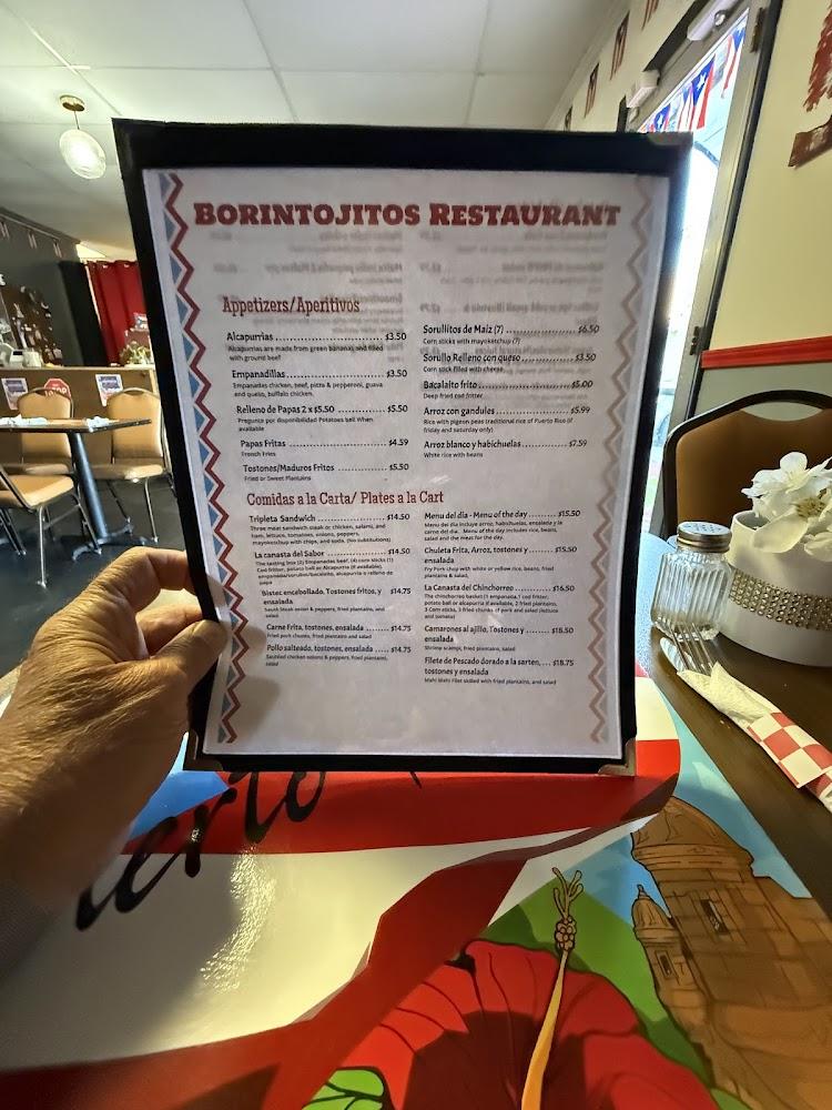 Borintojitos Restaurant Menu image 2